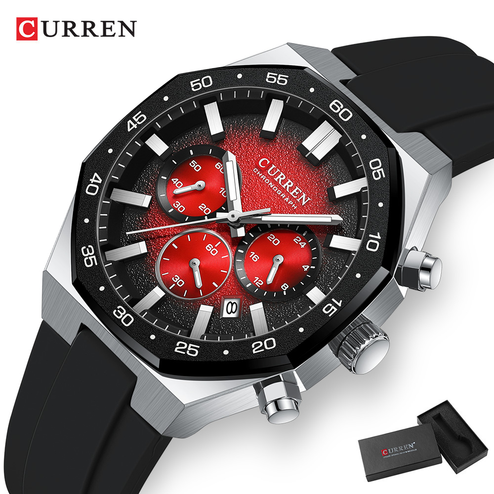 Мужские спортивные часы CURREN – обзор и цена Watch Accessories