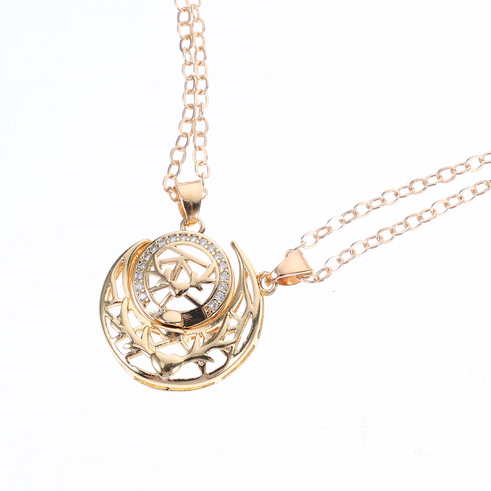 Парный комплект кулонов «Солнц – обзор и цена Magnetic Couple Matching Necklaces