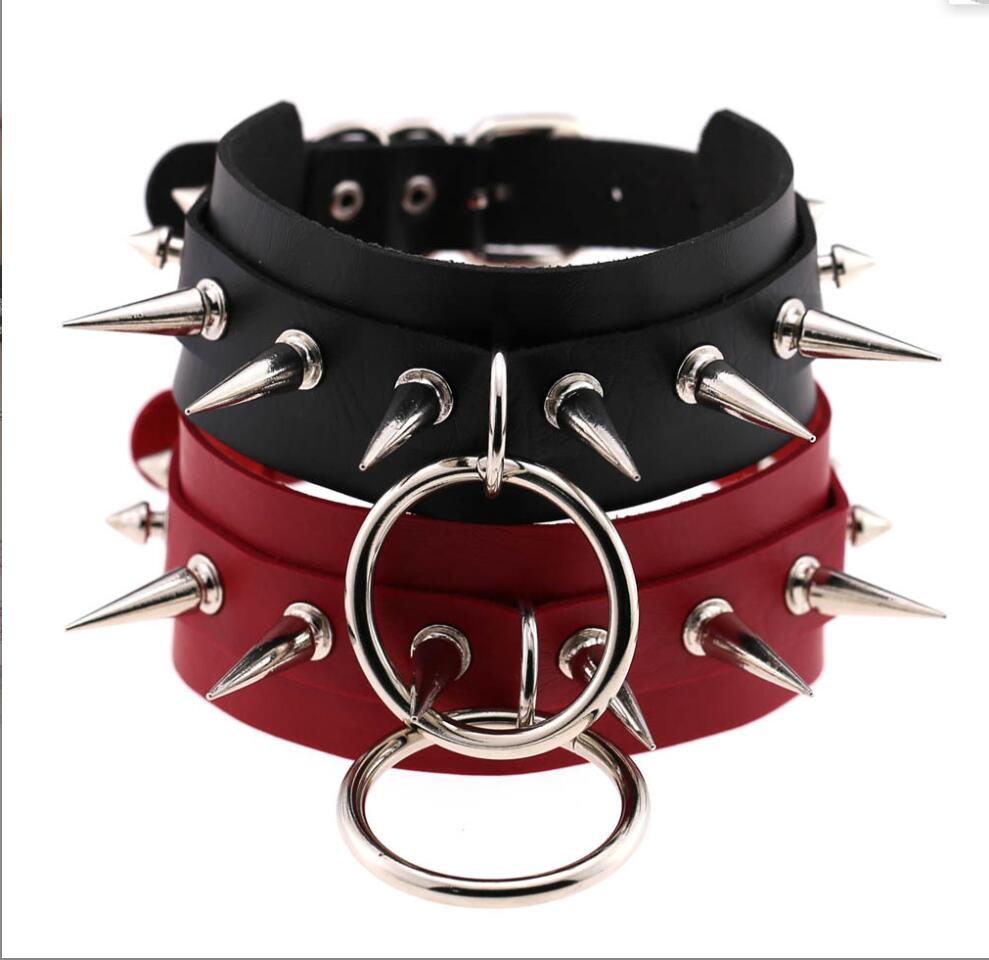 Женский и мужской чокер с закл – обзор и цена Goth Punk Spike Choker