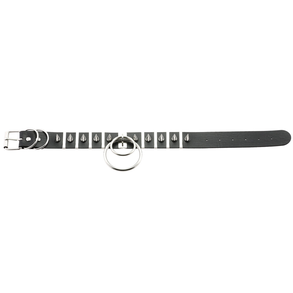 Большие шипы колье кожаный вор – обзор и цена Goth Punk Spike Choker