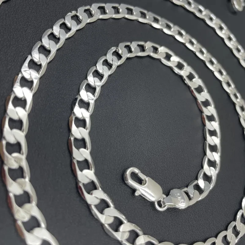 Мужское ожерелье из стерлингов – обзор и цена Cuban Link Chain 12Mm
