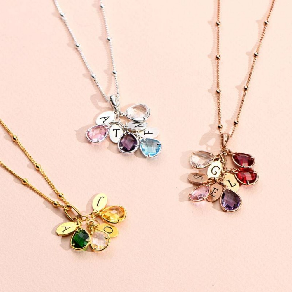 Подвеска с именем по индивидуа – обзор и цена Initial Letter Necklace 18K Gold