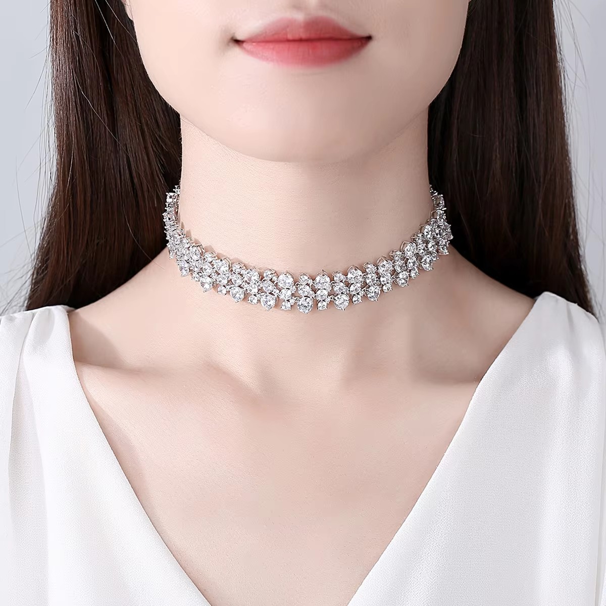 LUOTEEMI трехслойное колье с к – обзор и цена Layered Pendant Necklace Aesthetic