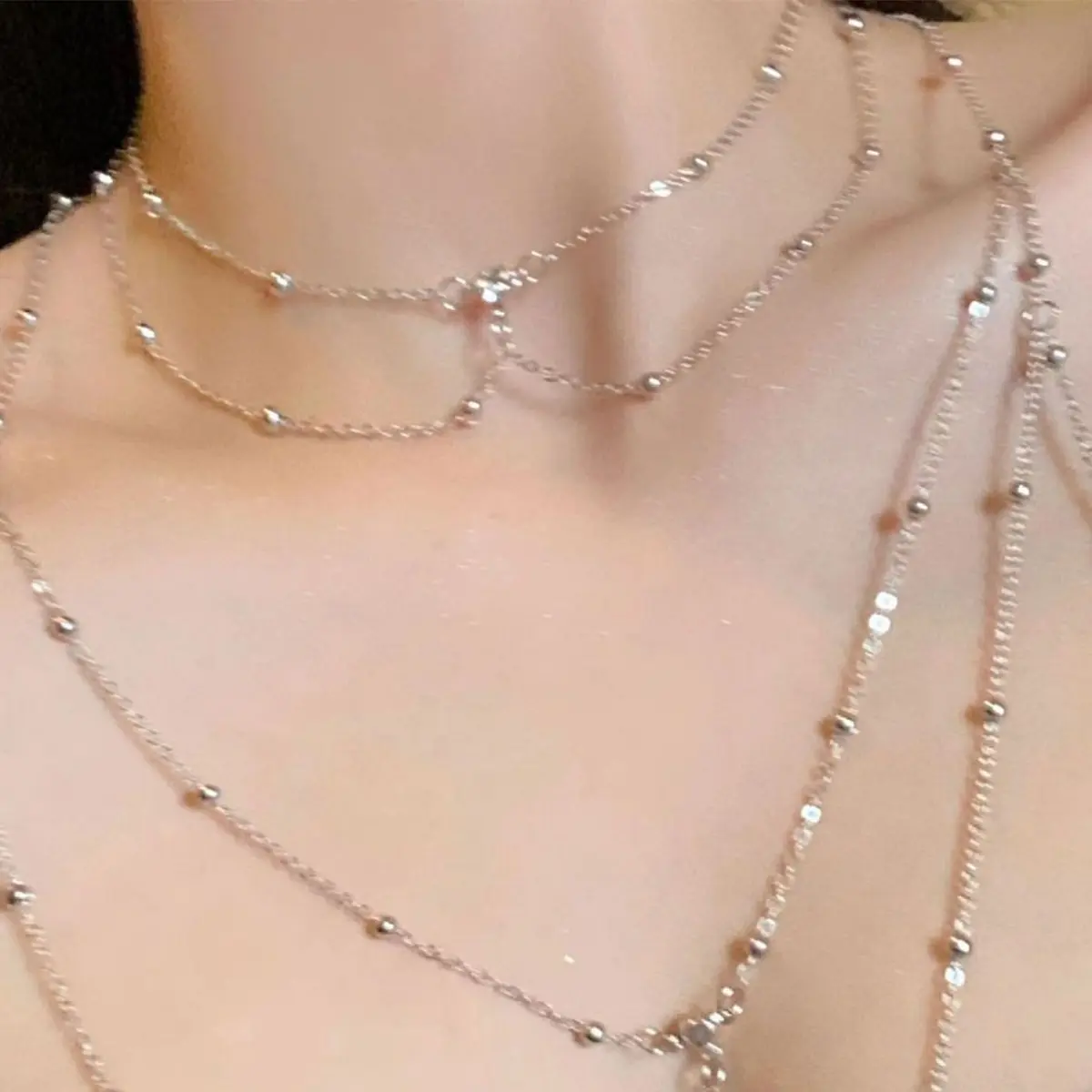 Сексуальная эстетичная многосл – обзор и цена Layered Pendant Necklace Aesthetic