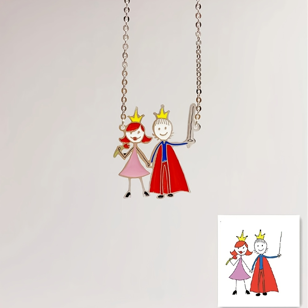 Индивидуальный эмалевый кулон- – обзор и цена Custom Name Necklace Stainless Steel