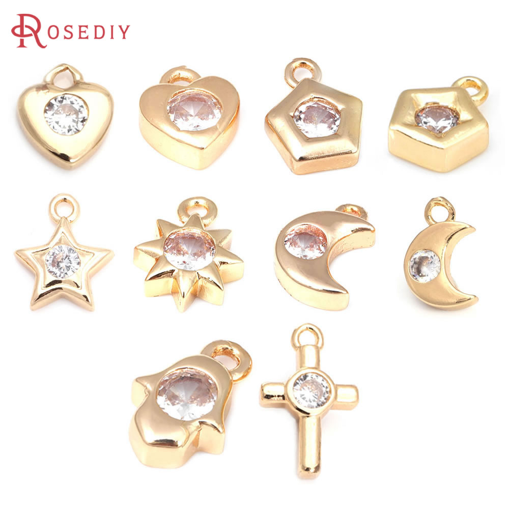 Подвеска в форме сердца и звез – обзор и цена Cross Pendant Necklace Gold