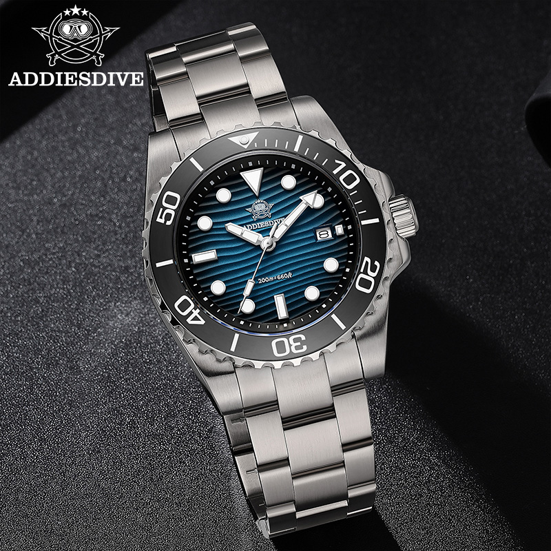 ADDIESDIVE мужские 2115 кварце – обзор и цена Watch Accessories