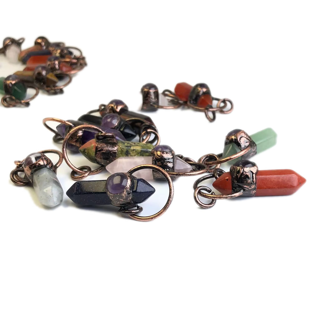 Подвески из натурального камня – обзор и цена Crystal Pendant Necklace Natural Stone