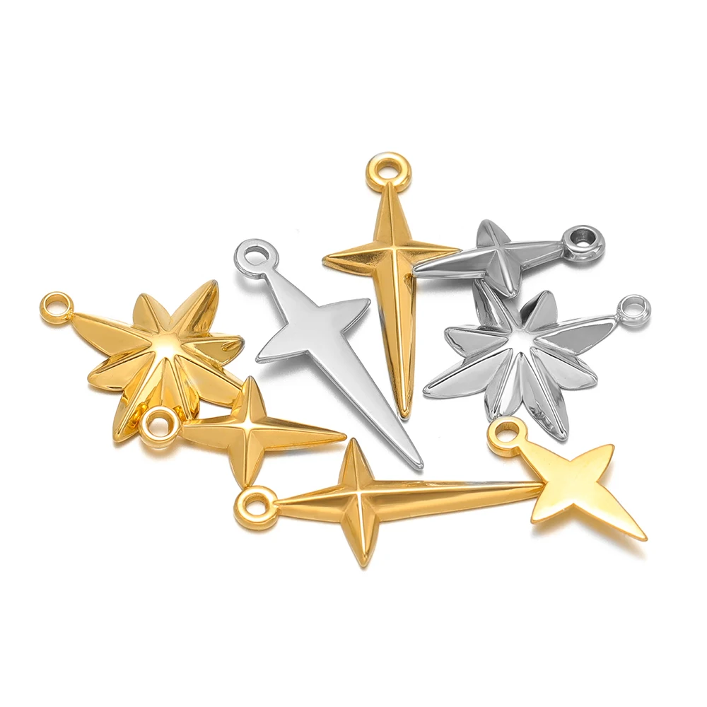 5 шт., высокое качество, нержа – обзор и цена Cross Pendant Necklace Gold